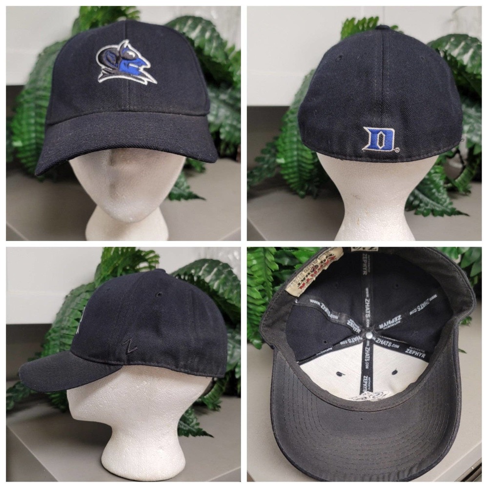 Zephyr Duke Blue Devils Fitted Wool Blend Hat